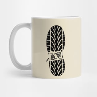 Don't Tire Tread on Me. Inktober 2019 "Tread" Mug